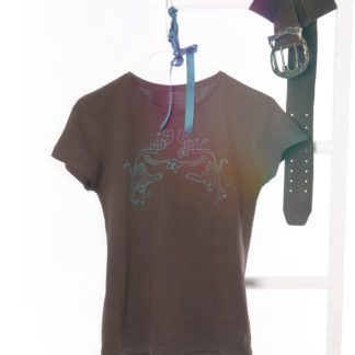 Shirt mit Tiger-Aufdruck, Farbe: Brown