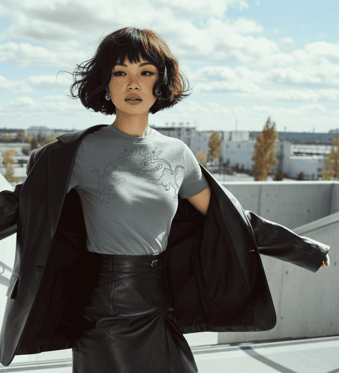 Shirt TIGER, grey – Bild 8