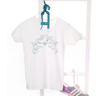 Shirt mit Tiger-Aufdruck, Farbe: white