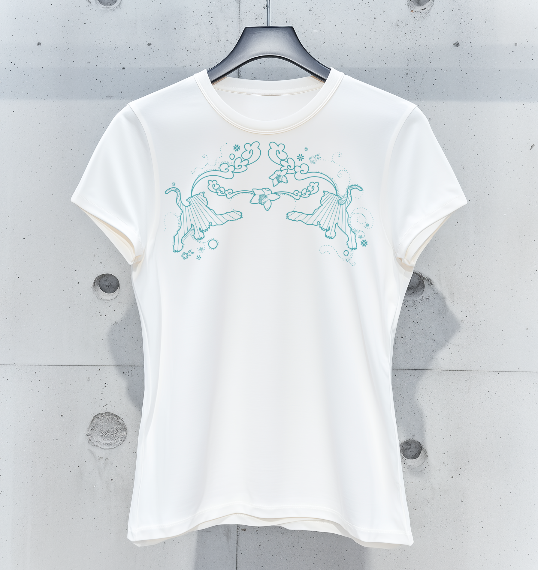 Shirt TIGER, white – Bild 2